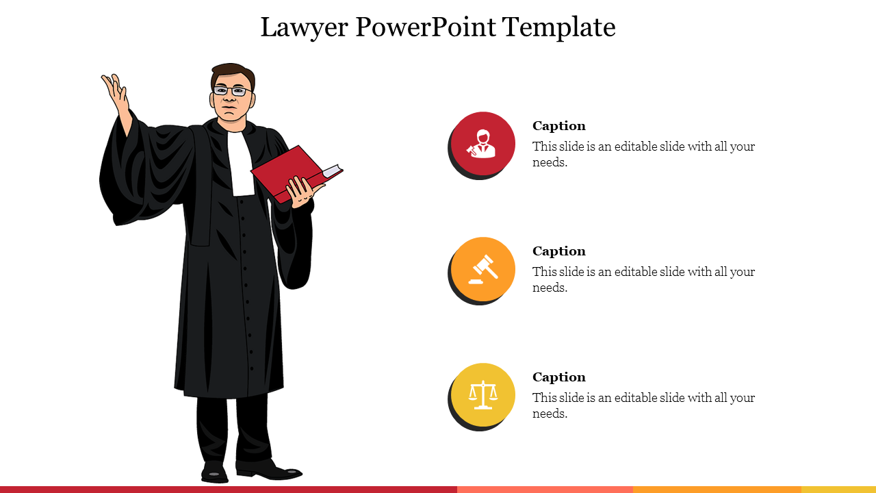 Lawyer PowerPoint Template